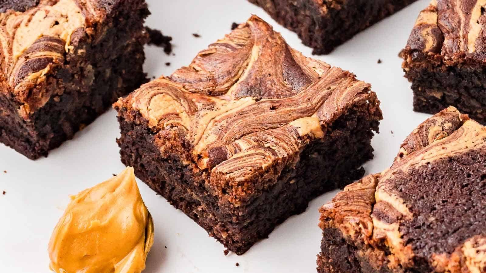 Peanut Butter Brownies