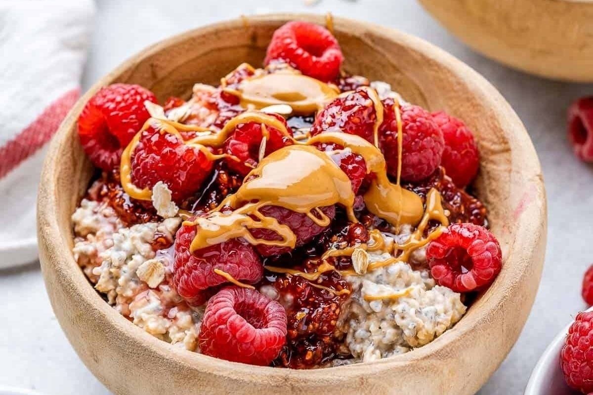 Healthy Pb And J Overnight Oats Recipe