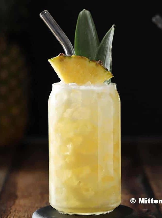 Non Alcoholic Piña Colada Mocktail
