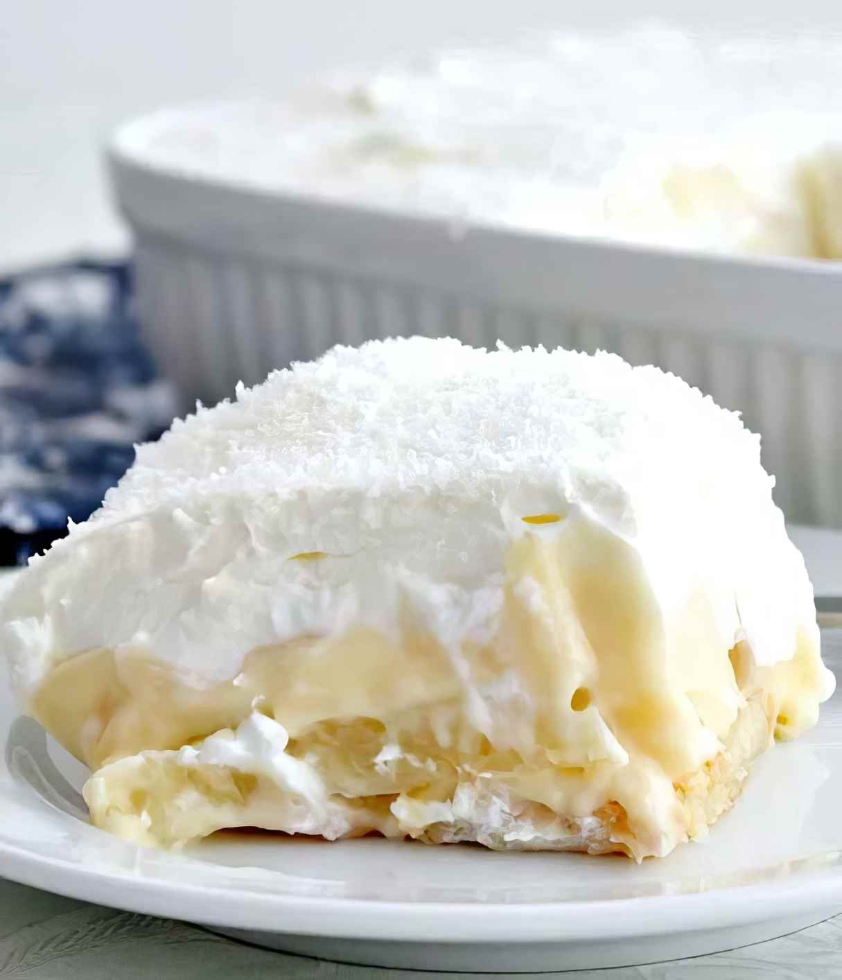 Dreamy Coconut and Pineapple Layered Dessert