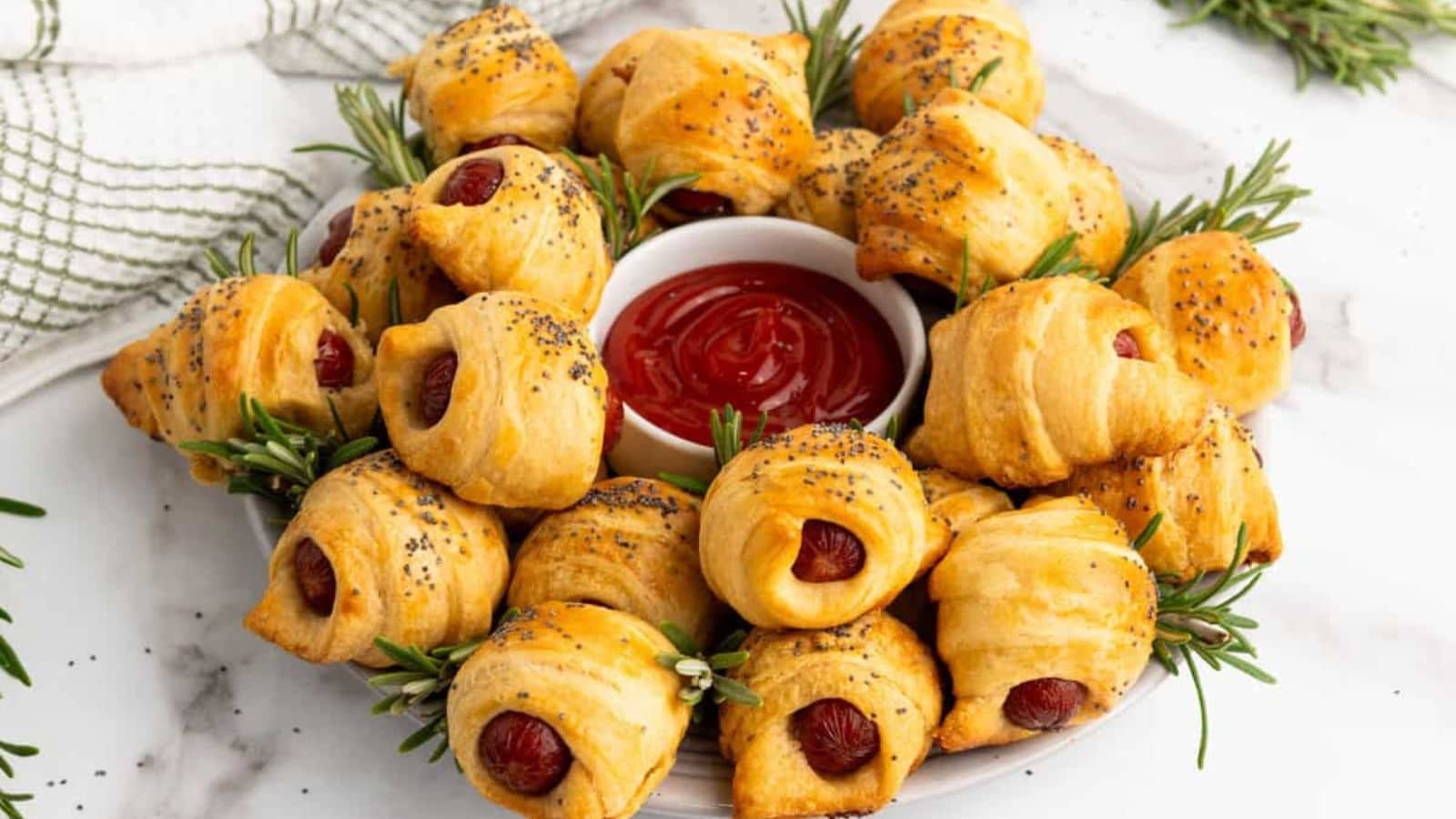 Mini Pigs in a Blanket