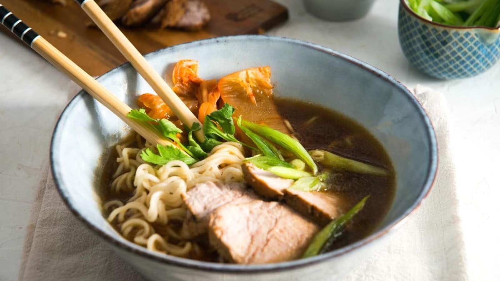 Delicious Kimchi Ramen