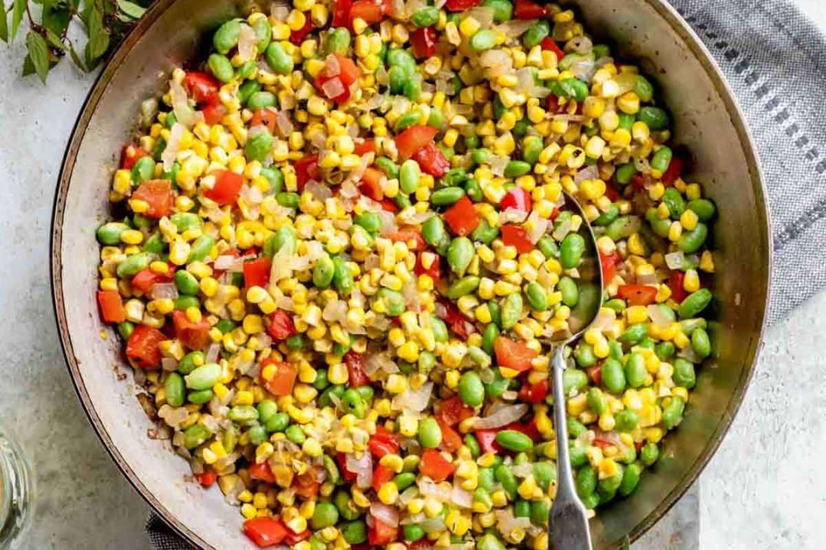 Simple Corn Succotash