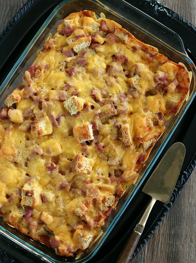 Gluten-free Overnight Holiday Breakfast Casserole