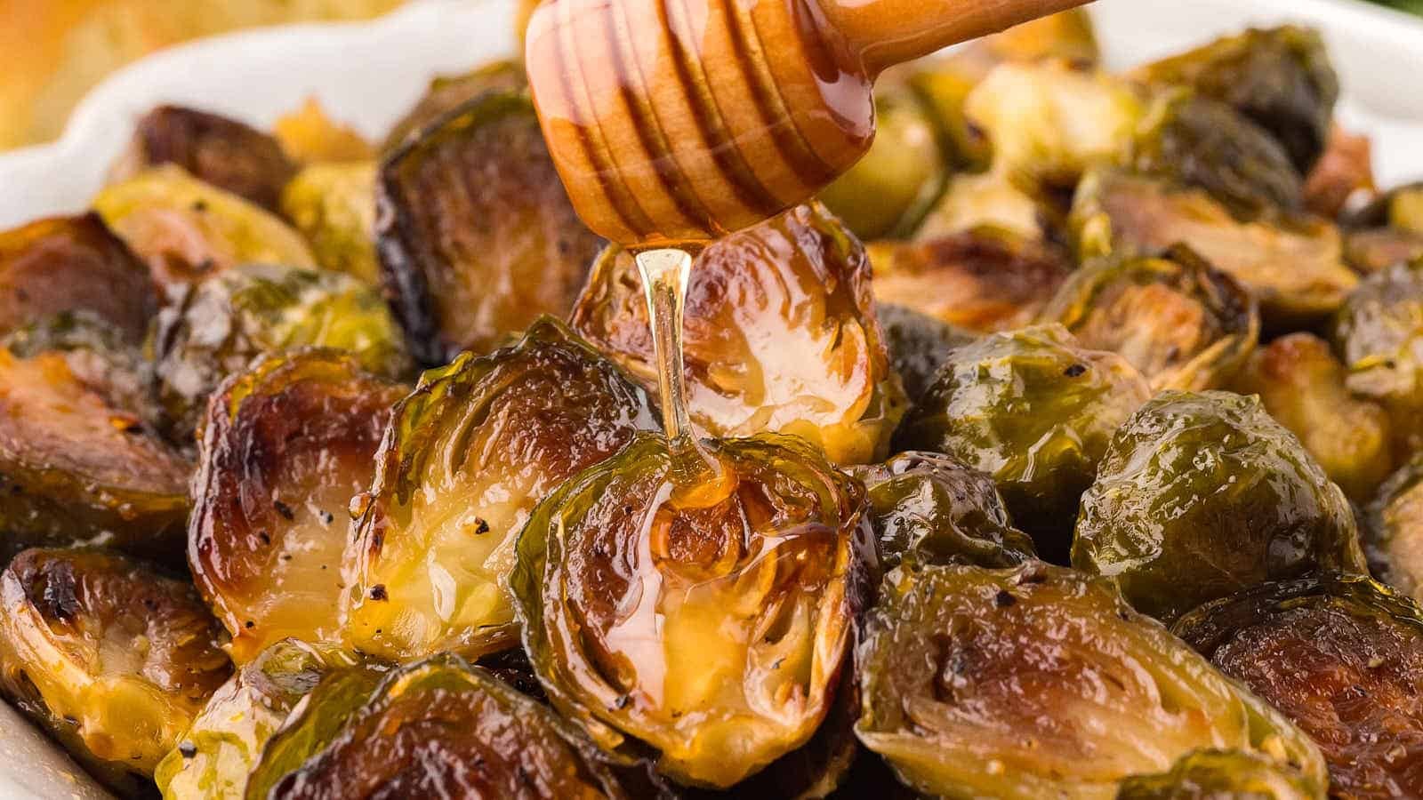 Honey Roasted Brussels Sprouts
