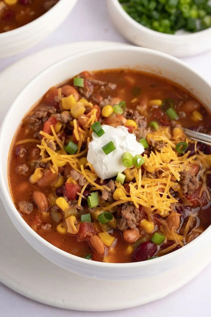 Crockpot Taco Soup