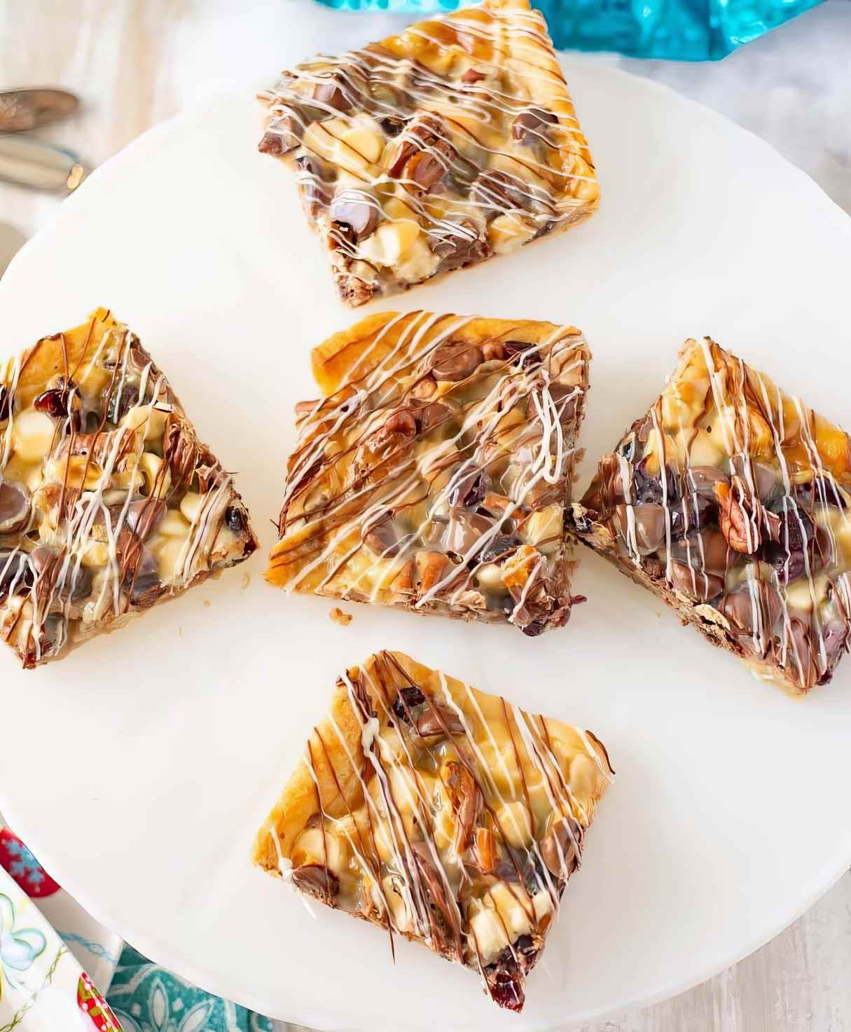 Cranberry Pecan Layered Dessert Bars