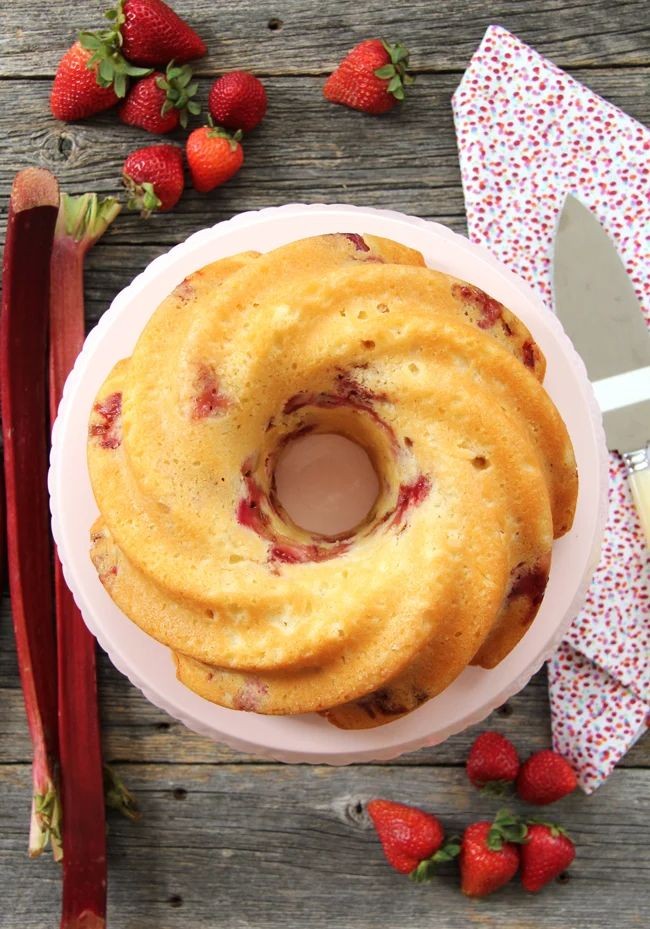 Strawberry Rhubarb Galette