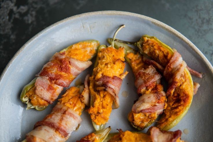 Stuffed Banana Peppers (in Marinara Sauce)