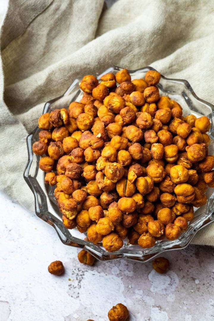 How To Make Oil-Free Crispy Chickpeas