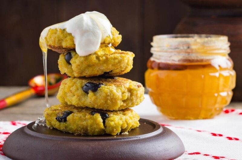 Vegan Toasted Millet Banana Muffins