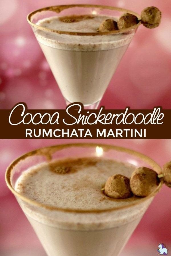 Cocoa Snickerdoodle RumChata Martini
