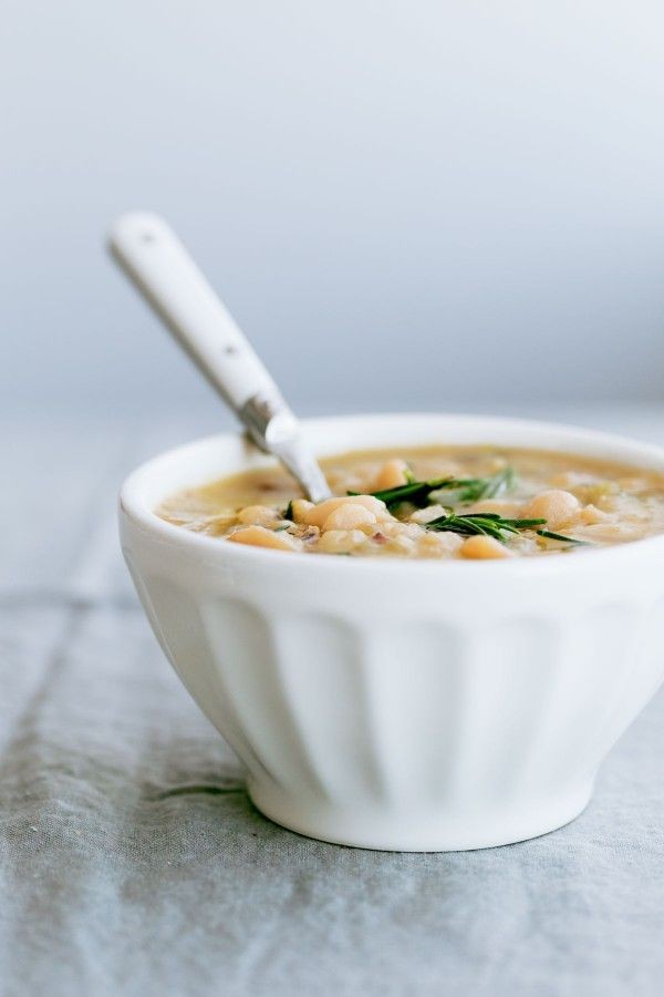 Mediterranean White Bean Soup