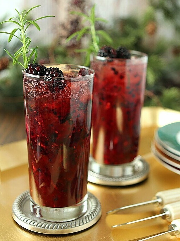 Blackberry Gin Sling