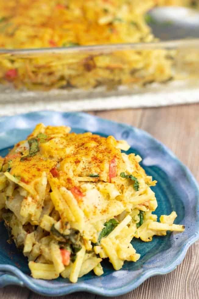 Hash Brown Vegan Breakfast Casserole