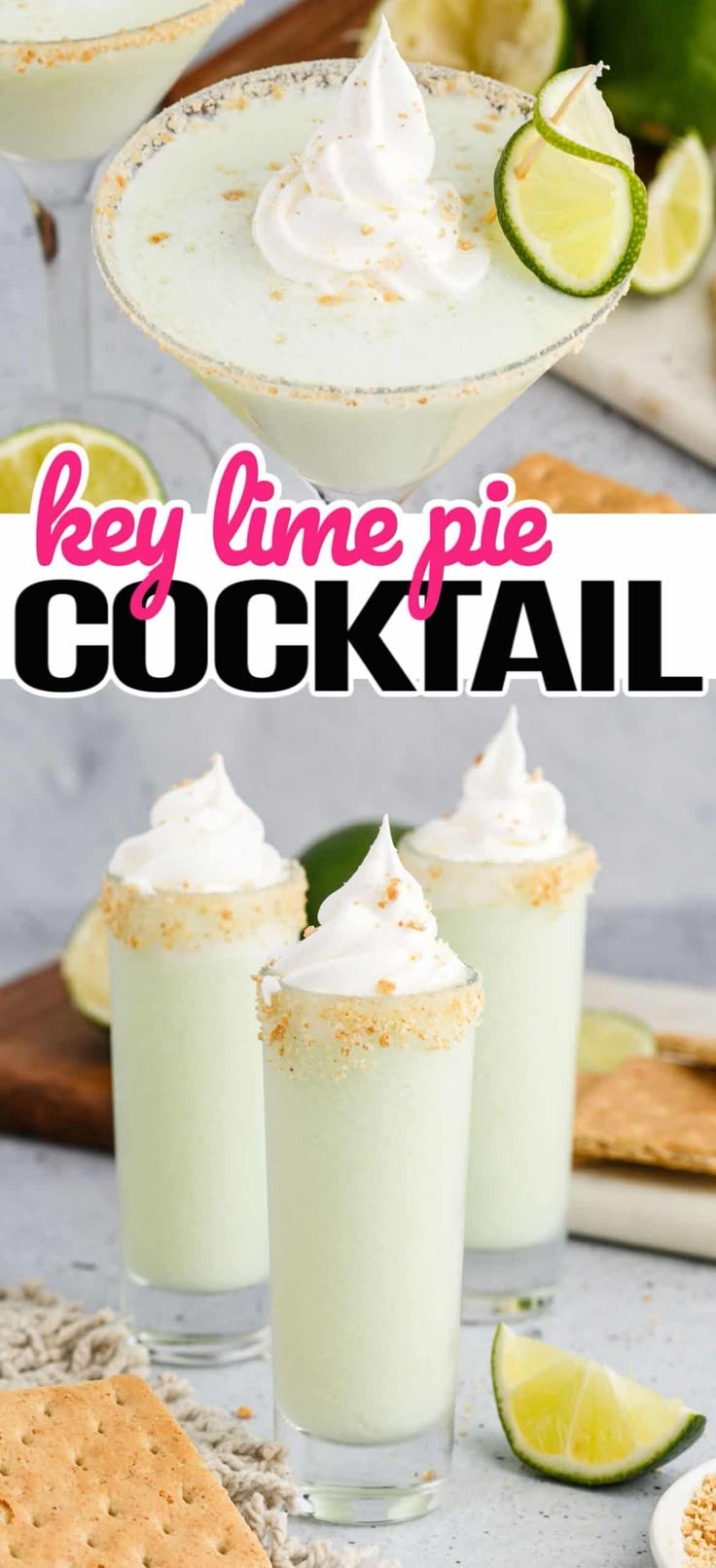 Key Lime Pie Cocktail