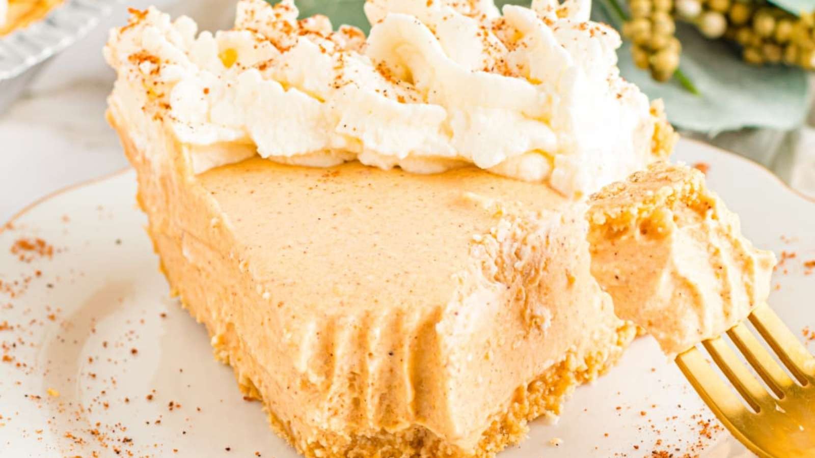Pumpkin Mousse Pie