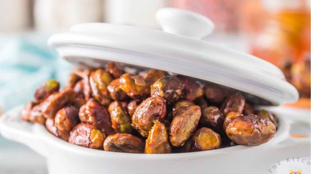 Easy Honey-Roasted Pistachios In The Air Fryer