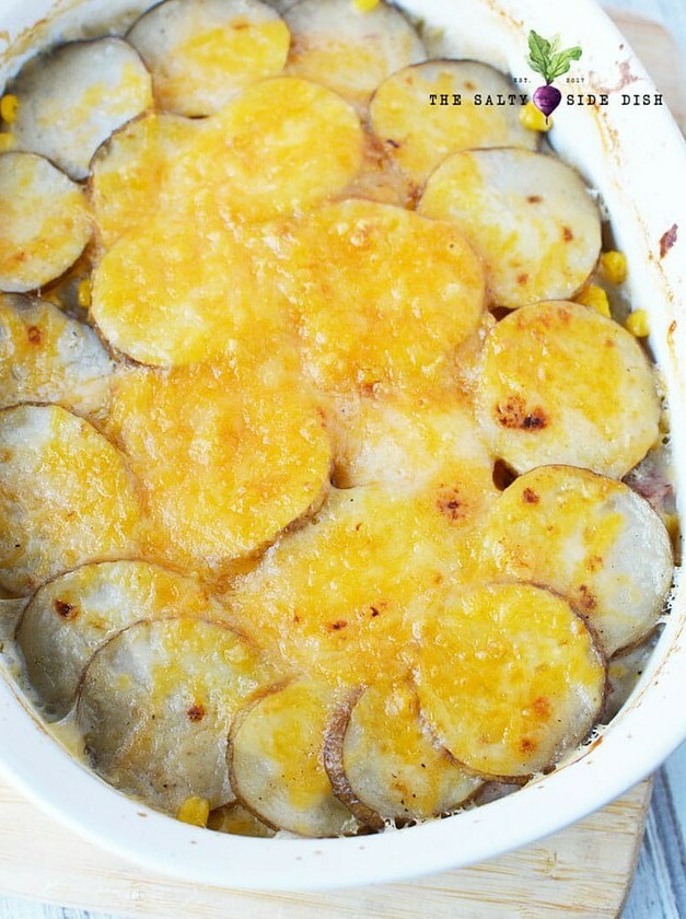 Scalloped Potatoes with Ham