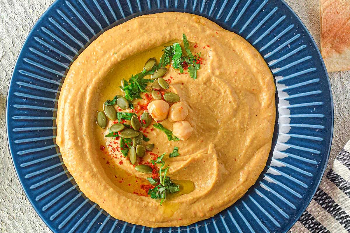 Easy Pumpkin Pie Hummus
