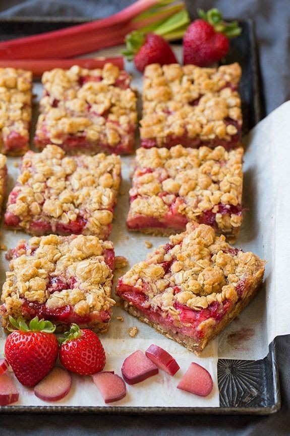 Strawberry Rhubarb Crisp
