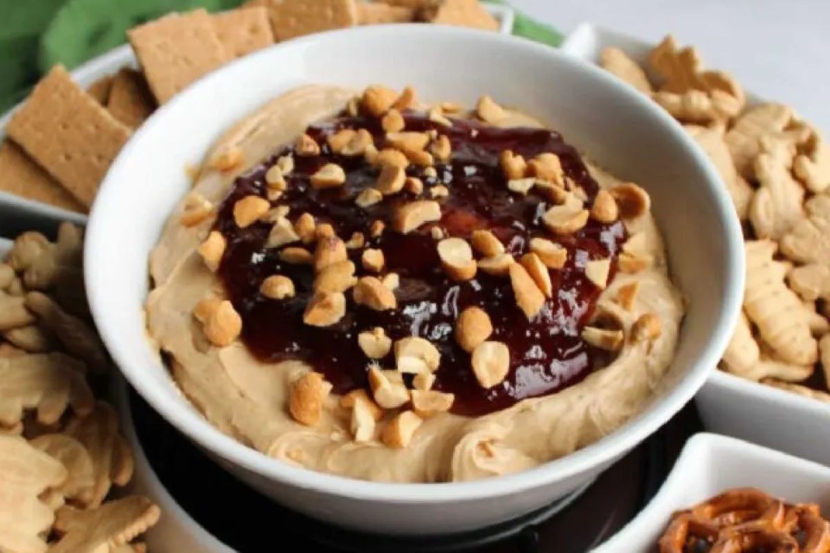 Peanut Butter And Jelly Dip