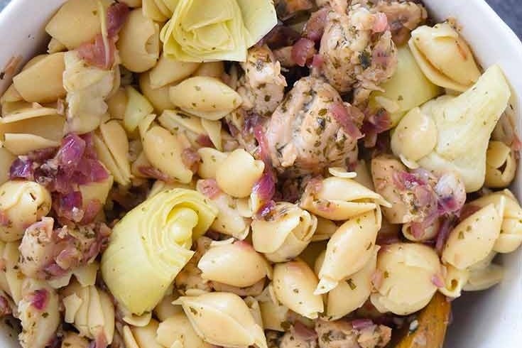 Artichoke Chicken Pasta Recipe