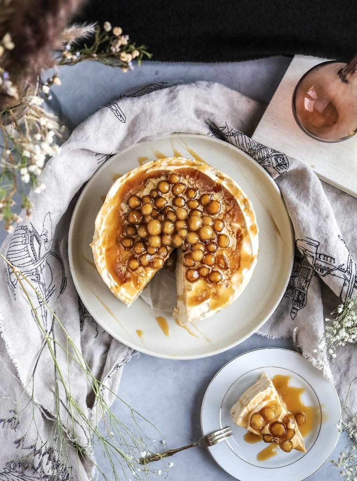 Boba Bubble Tea Cake