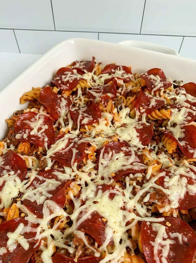 Pizza Pasta Casserole