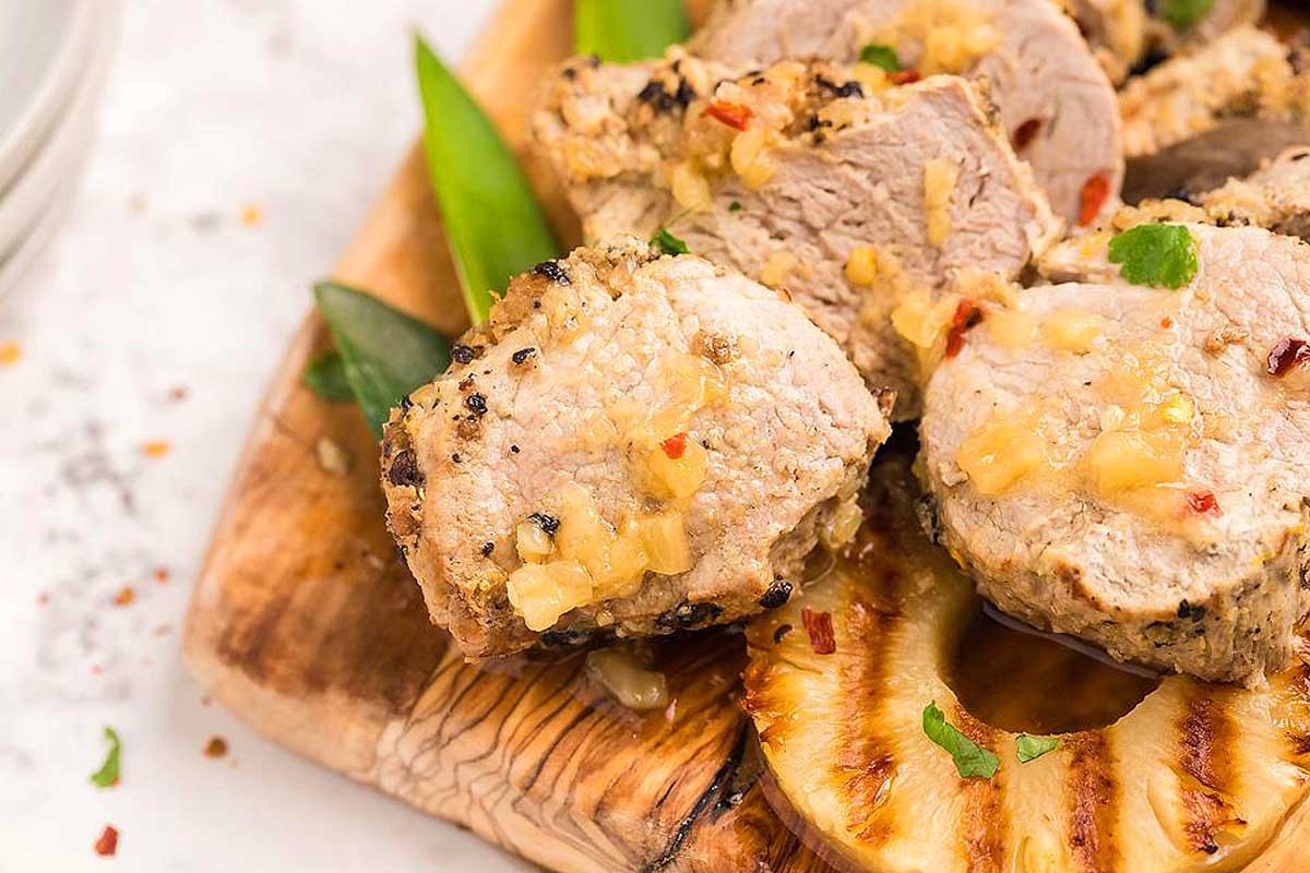 Instant Pot Hawaiian Pork Tenderloin