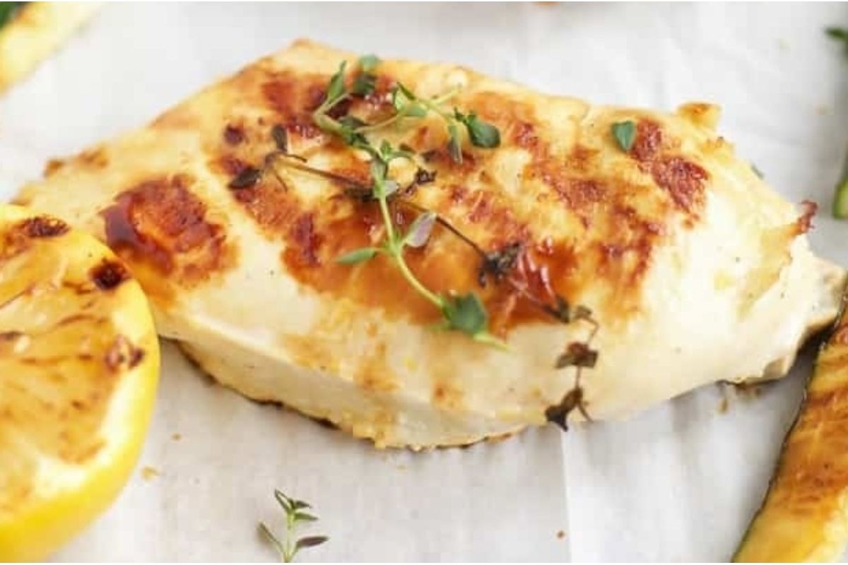 Grilled Lemon Thyme Chicken