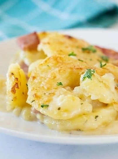 Instant Pot Scalloped Potatoes and Ham