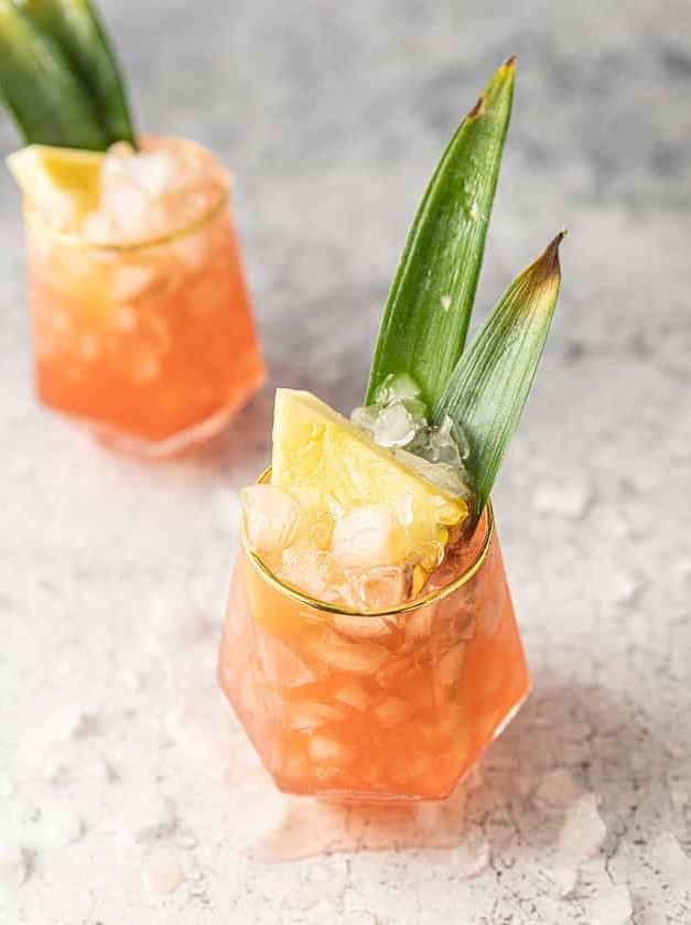 Cinnamon Jungle Bird Tiki Cocktail