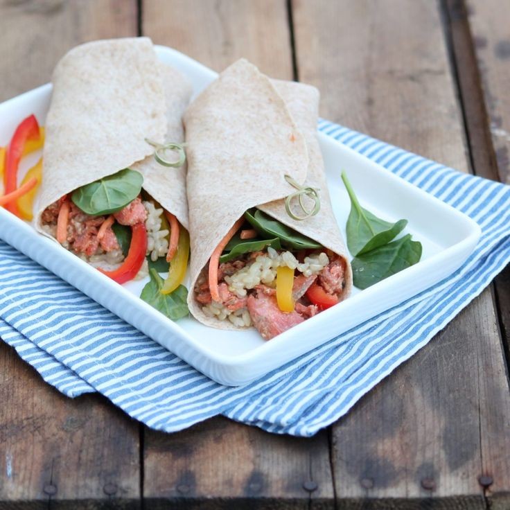 Moo Shu Veggie Wraps