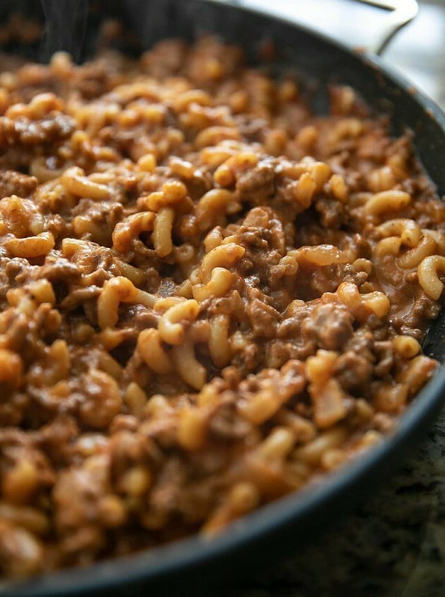 Macro Friendly Hamburger Helper