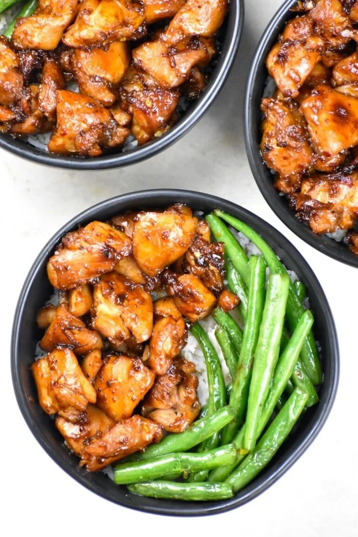 Korean-Inspired Chicken Meal Prep Bowls