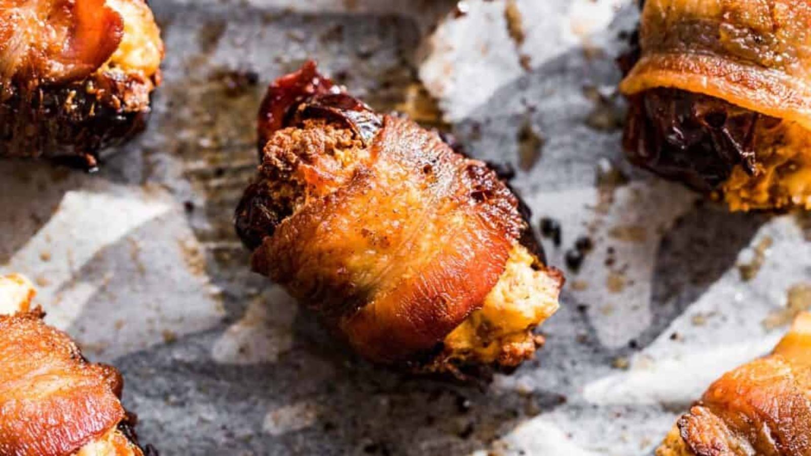 Bacon Wrapped Dates