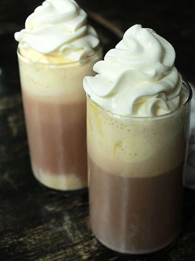 Boozy Snowman Cocktail