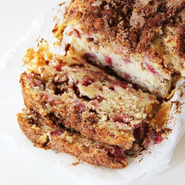 Frozen Strawberry Rhubarb Margaritas