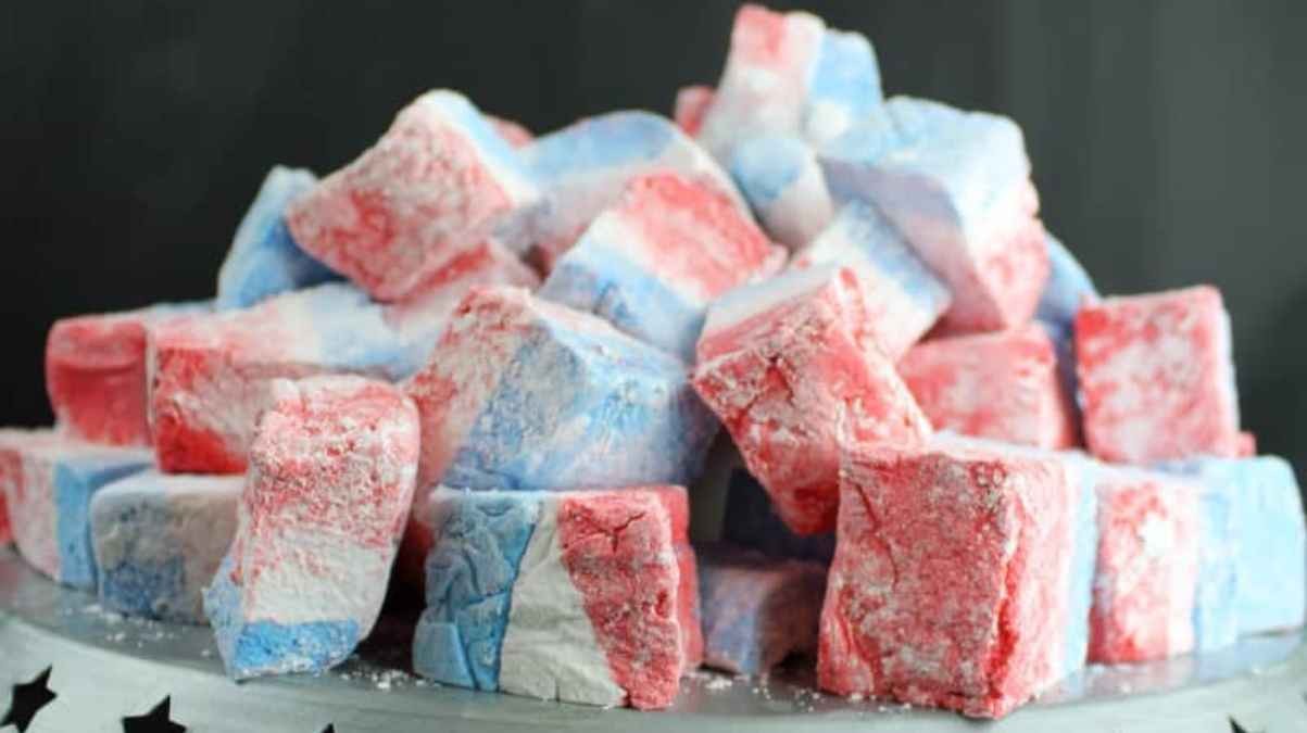 Red White And Blue Marshmallows