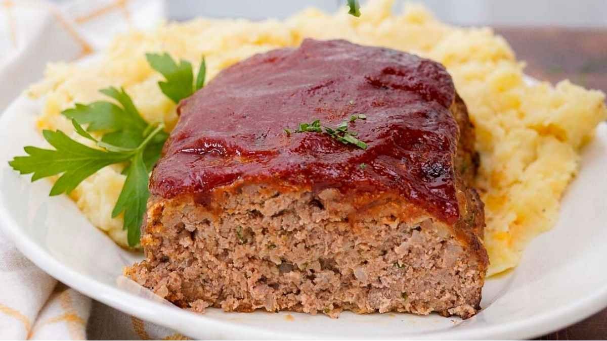 The Juiciest Air Fryer Meatloaf Recipe