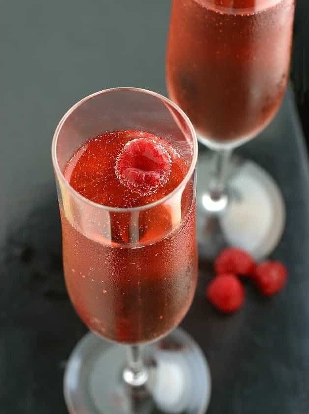 Pomegranate Mule Champagne Punch