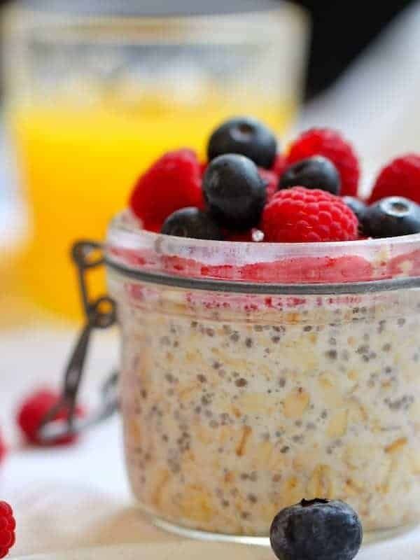 Overnight Oats with Chia – Easy Vacation Food