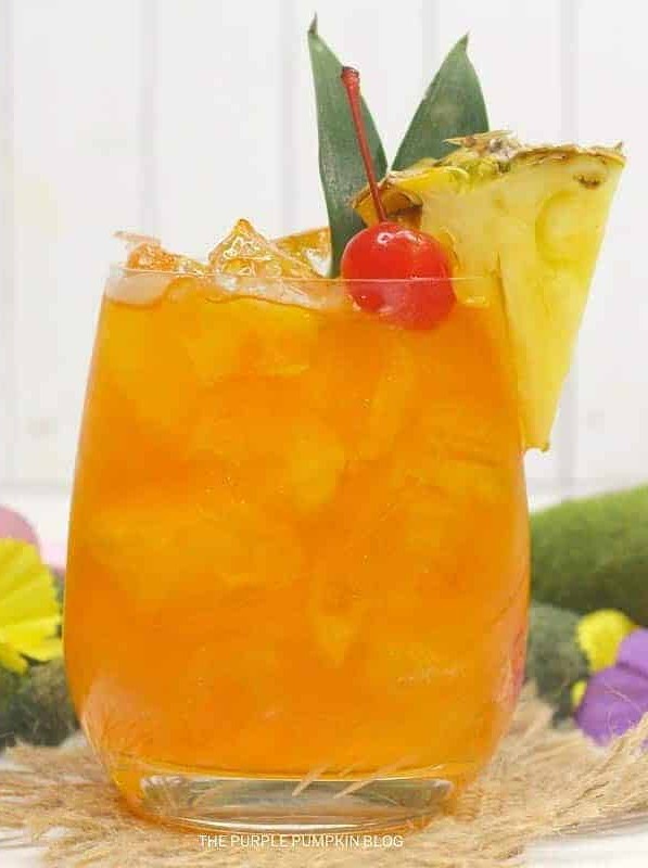 Fruity Island Escape Rum Cocktail
