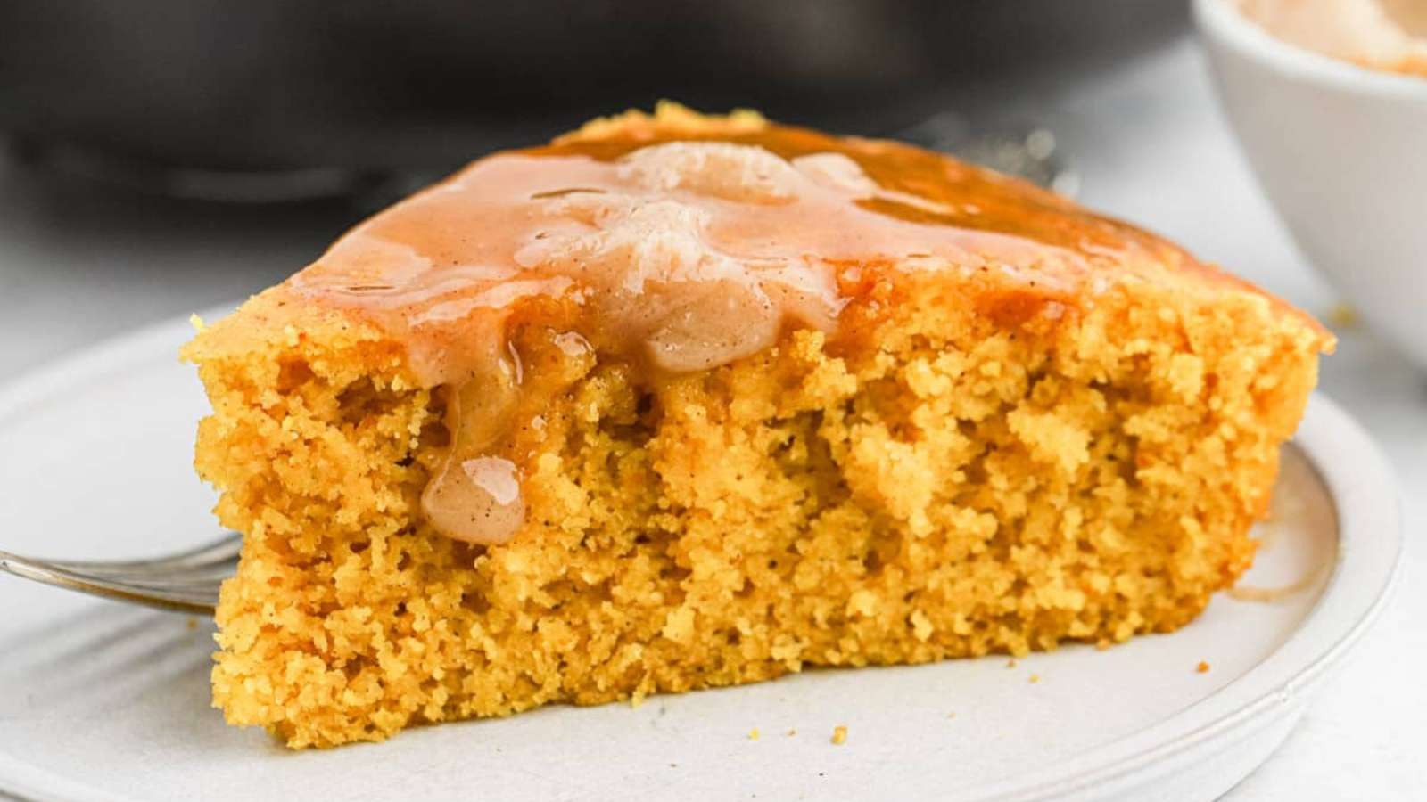 Pumpkin Cornbread With Cinnamon Butter