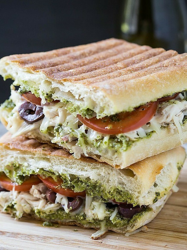 Shredded Leftover Chicken Sandwich