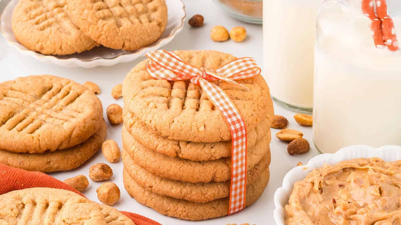 Old-Fashioned Peanut Butter Cookies