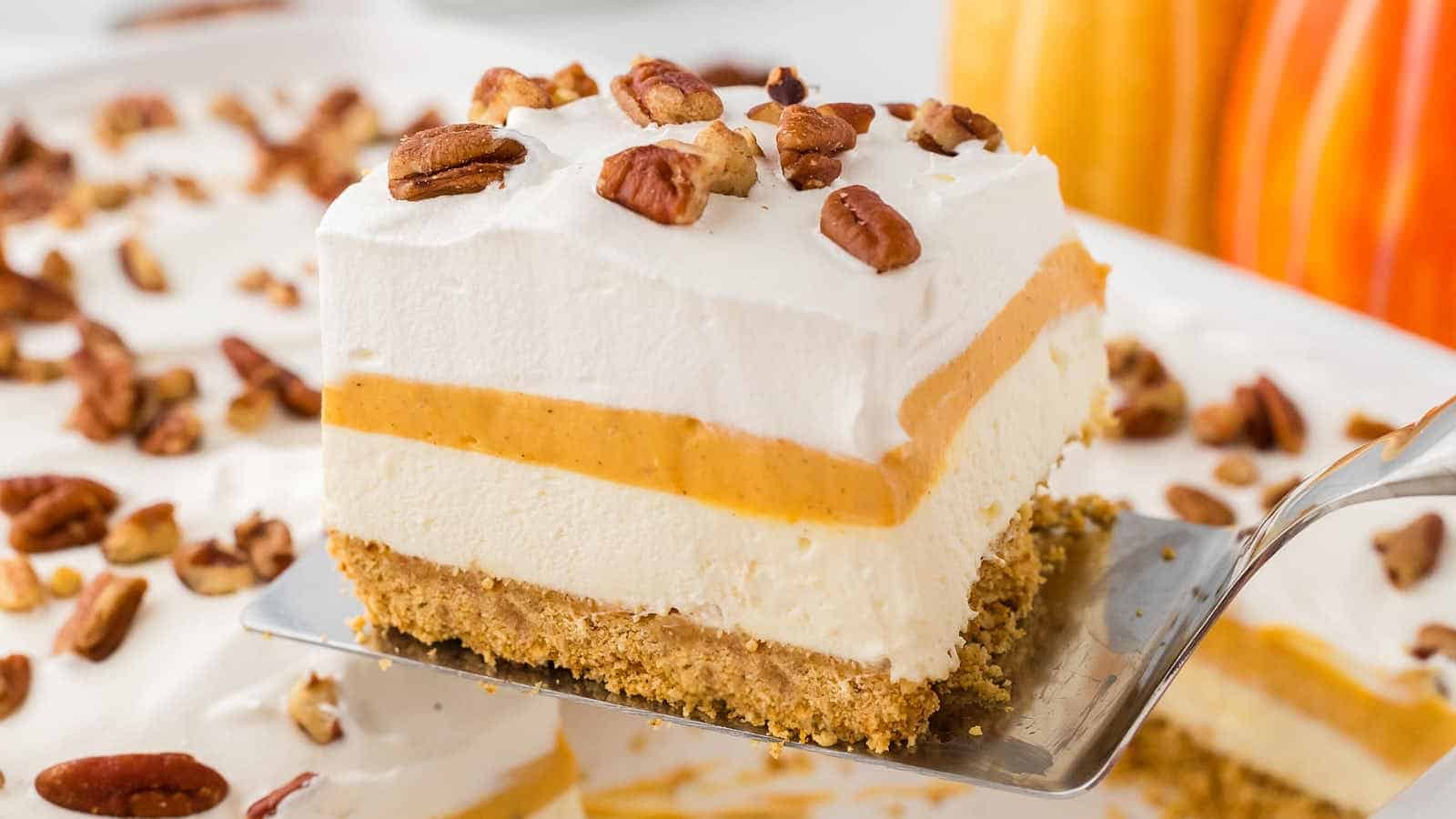 Easy Pumpkin Delight – Simply The Best No-Bake Fall Dessert