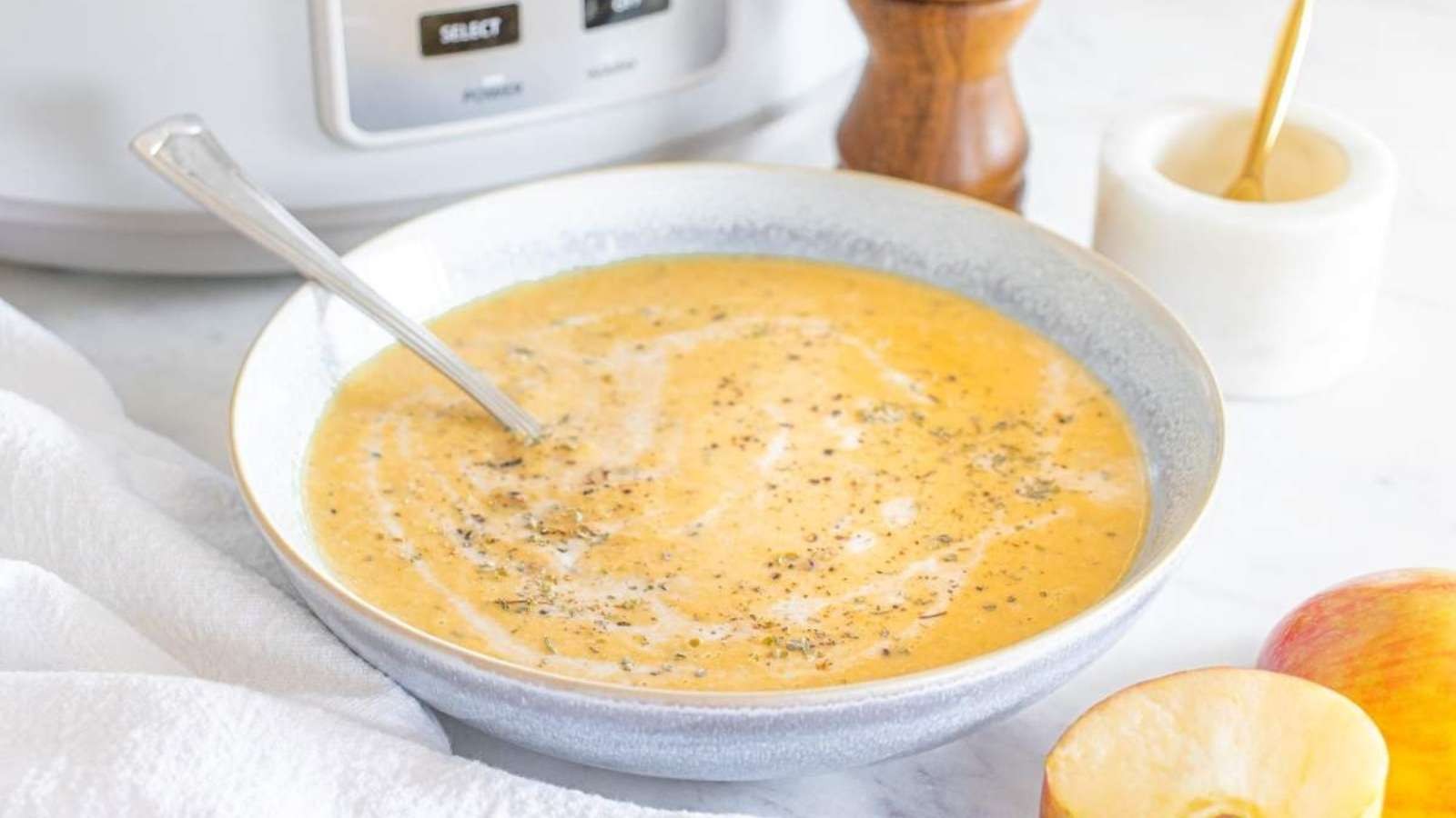 Slow Cooker Butternut Squash Soup