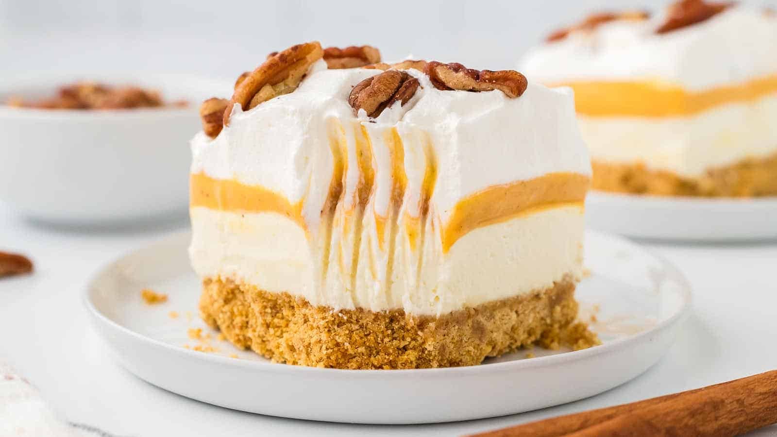 Easy Pumpkin Delight – Simply The Best No-Bake Fall Dessert